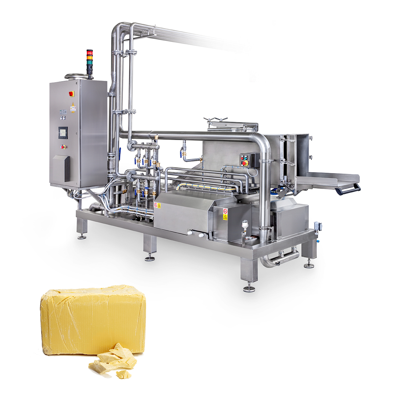 FCG fusore continuo per pani di grasso, burro anidro e idrato